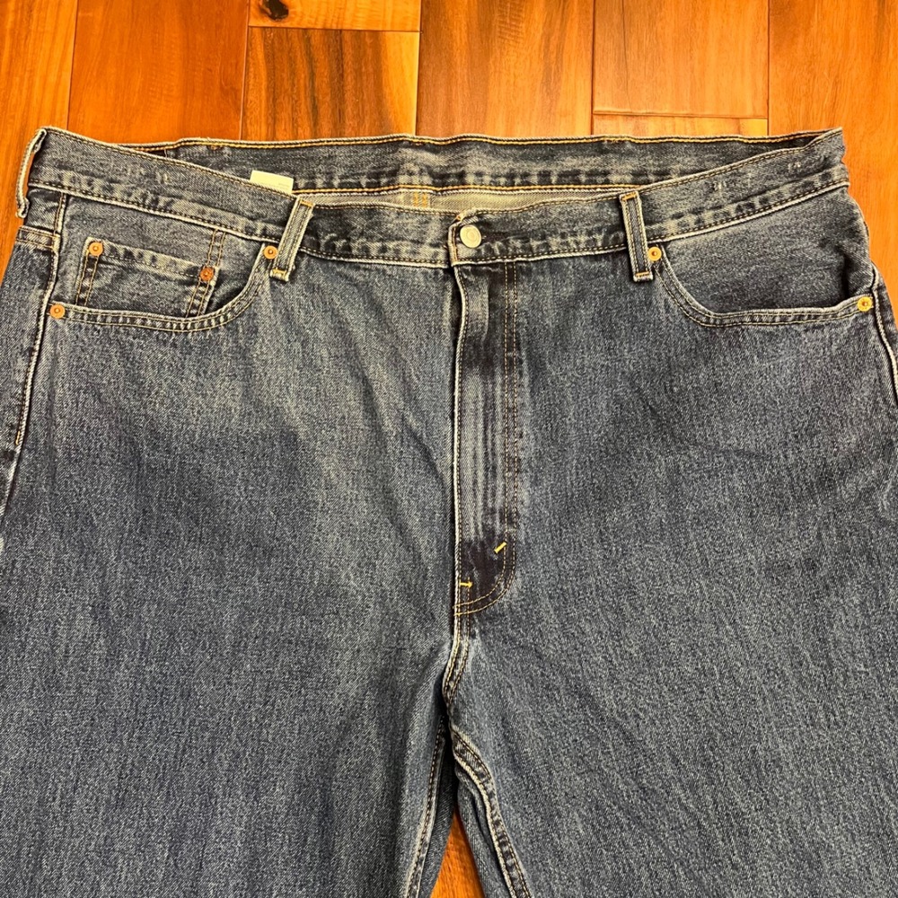 Levi's 550 Relaxed Fit Jeans‎ Men 44x30 Blue Medium Wash Tapered Leg Denim - Picture 2 of 11